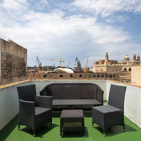 Traditional & Modern Maltese Townhouse - Rooftop Terrace And Sea Views, Close To Birgu Waterfront Cospicua Ngoại thất bức ảnh
