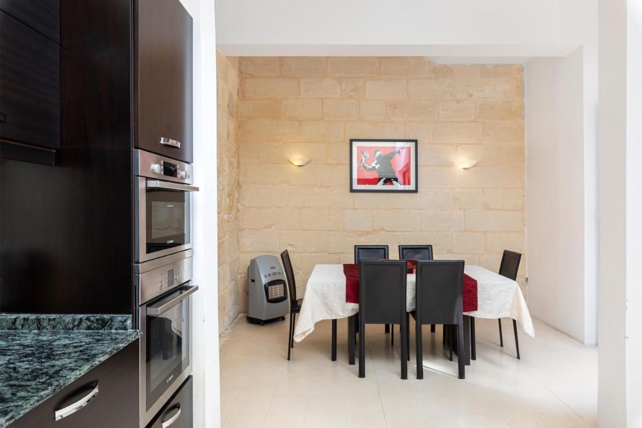 Traditional & Modern Maltese Townhouse - Rooftop Terrace And Sea Views, Close To Birgu Waterfront Cospicua Ngoại thất bức ảnh