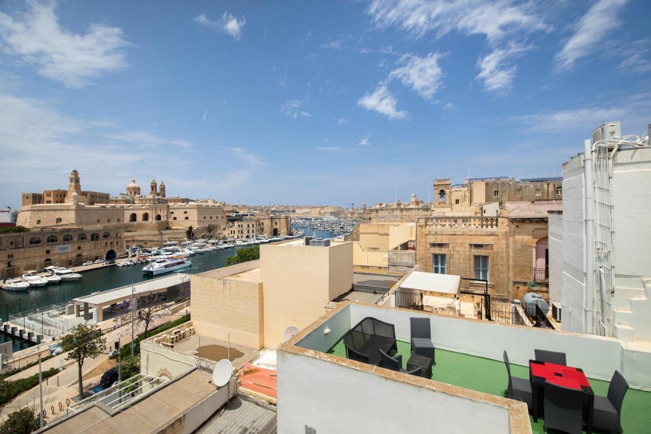 Traditional & Modern Maltese Townhouse - Rooftop Terrace And Sea Views, Close To Birgu Waterfront Cospicua Ngoại thất bức ảnh
