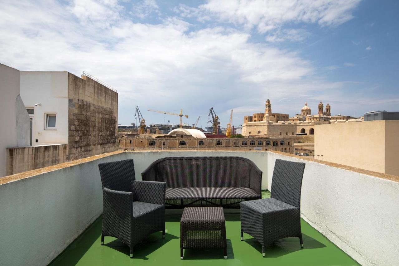 Traditional & Modern Maltese Townhouse - Rooftop Terrace And Sea Views, Close To Birgu Waterfront Cospicua Ngoại thất bức ảnh