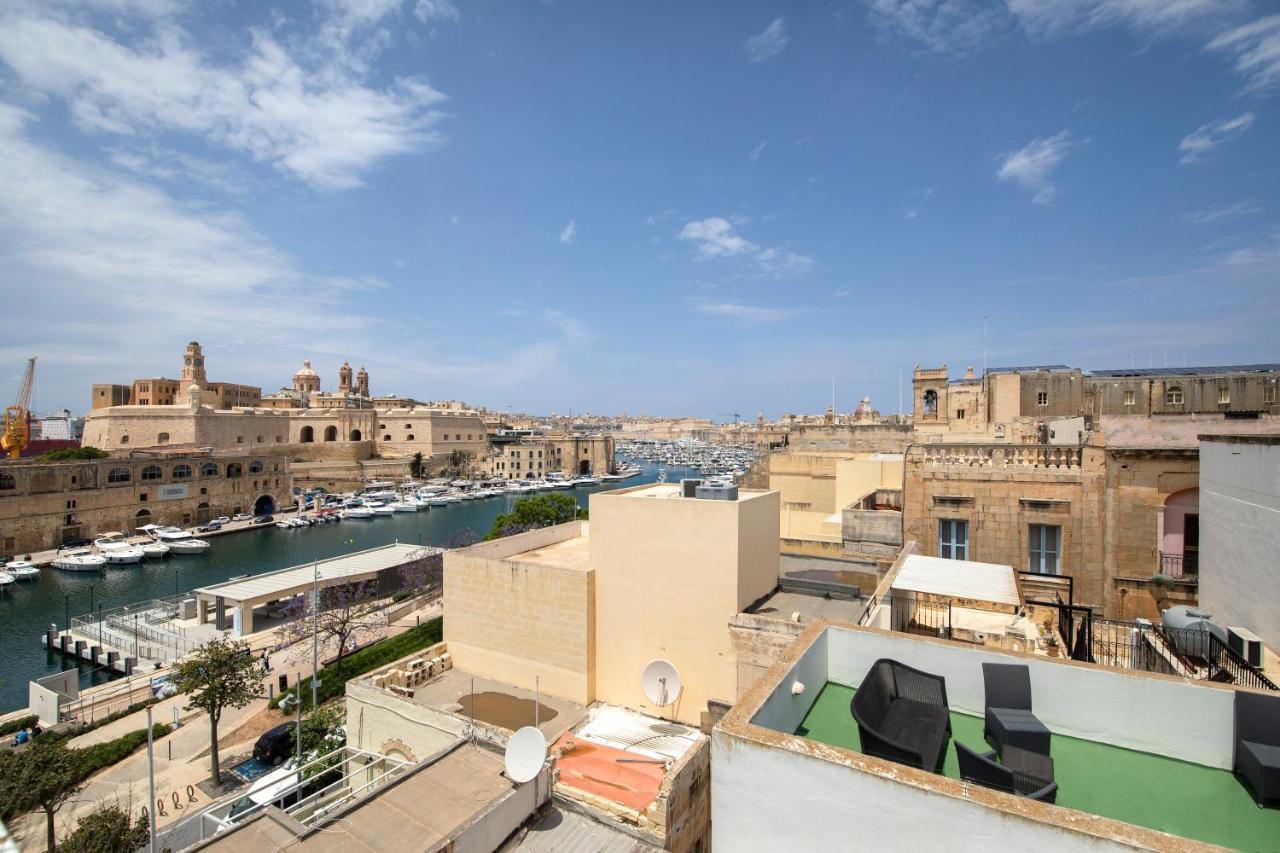 Traditional & Modern Maltese Townhouse - Rooftop Terrace And Sea Views, Close To Birgu Waterfront Cospicua Ngoại thất bức ảnh